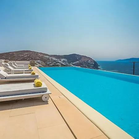 Mediterranean With Splendid View Mikonos Villa Klouvas
