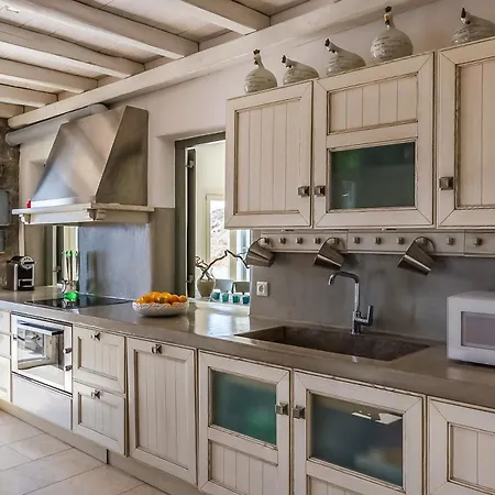 Mediterranean With Splendid View Mikonos Villa Klouvas